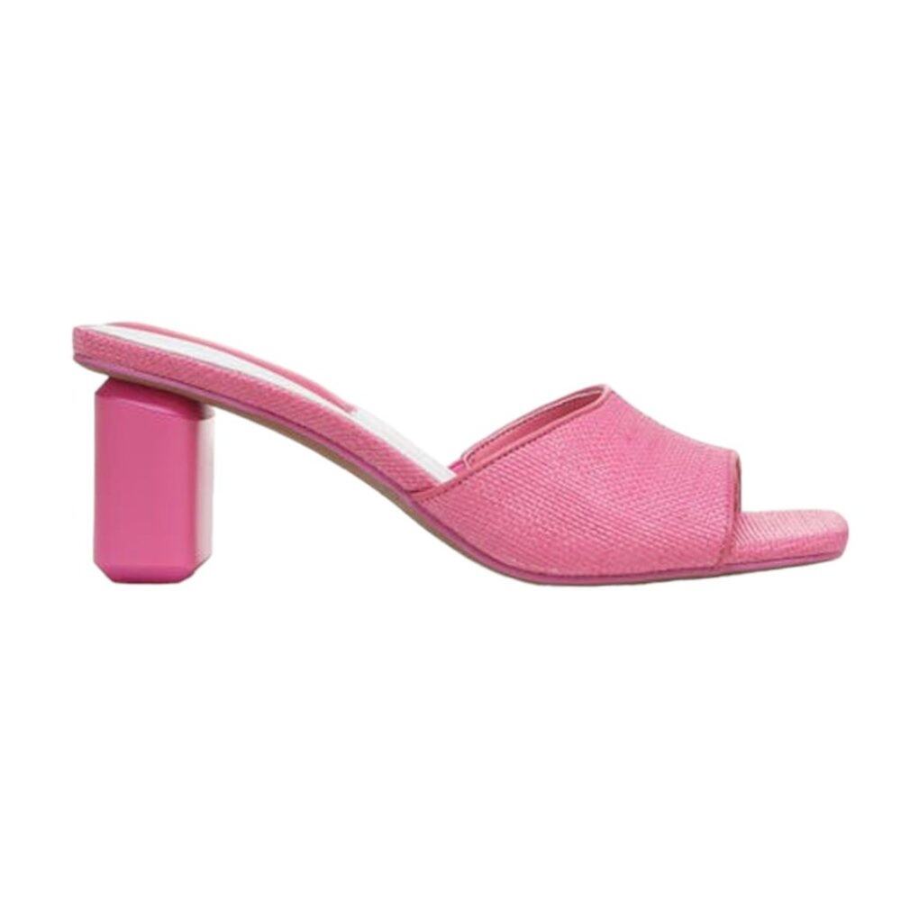 Franco Sarto Linley Slide Sandals Pink Size 6 NWT $110 MSRP